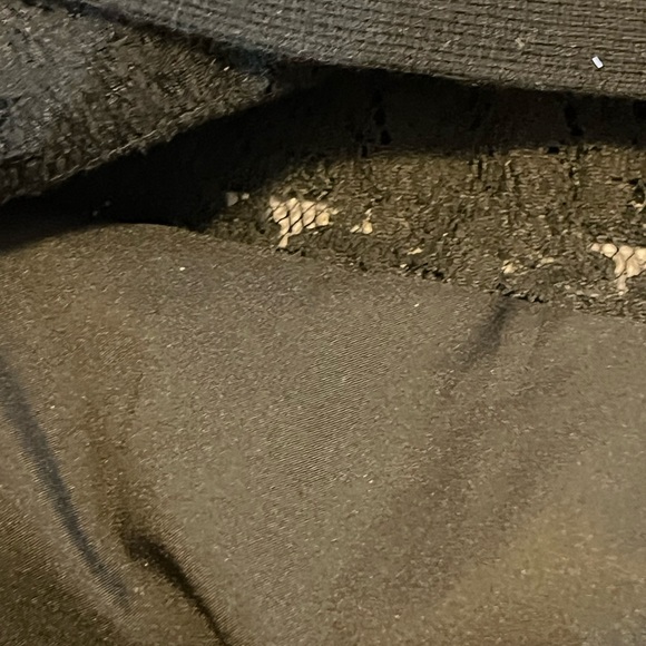 ANN TAYLOR ❤️💋FUN SEXY FLIRTY SKIRT💋❤️SIZE S SP PETITE SMALL BLACK LAYER 536 - Picture 5 of 13